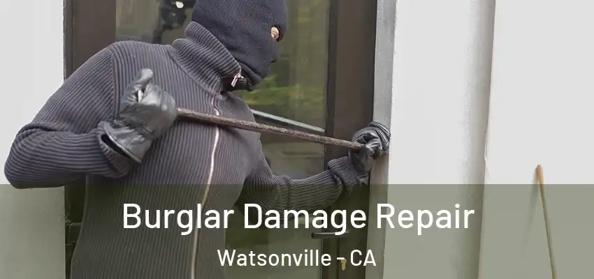 Burglar Damage Repair Watsonville - CA